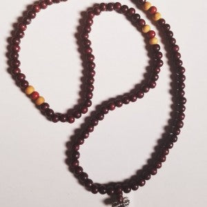 108 BROWN SANDALWOOD MALA