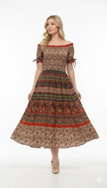 Premium 100% Cotton Material Original Wear Clothing Elegant Summer Dresses for Women