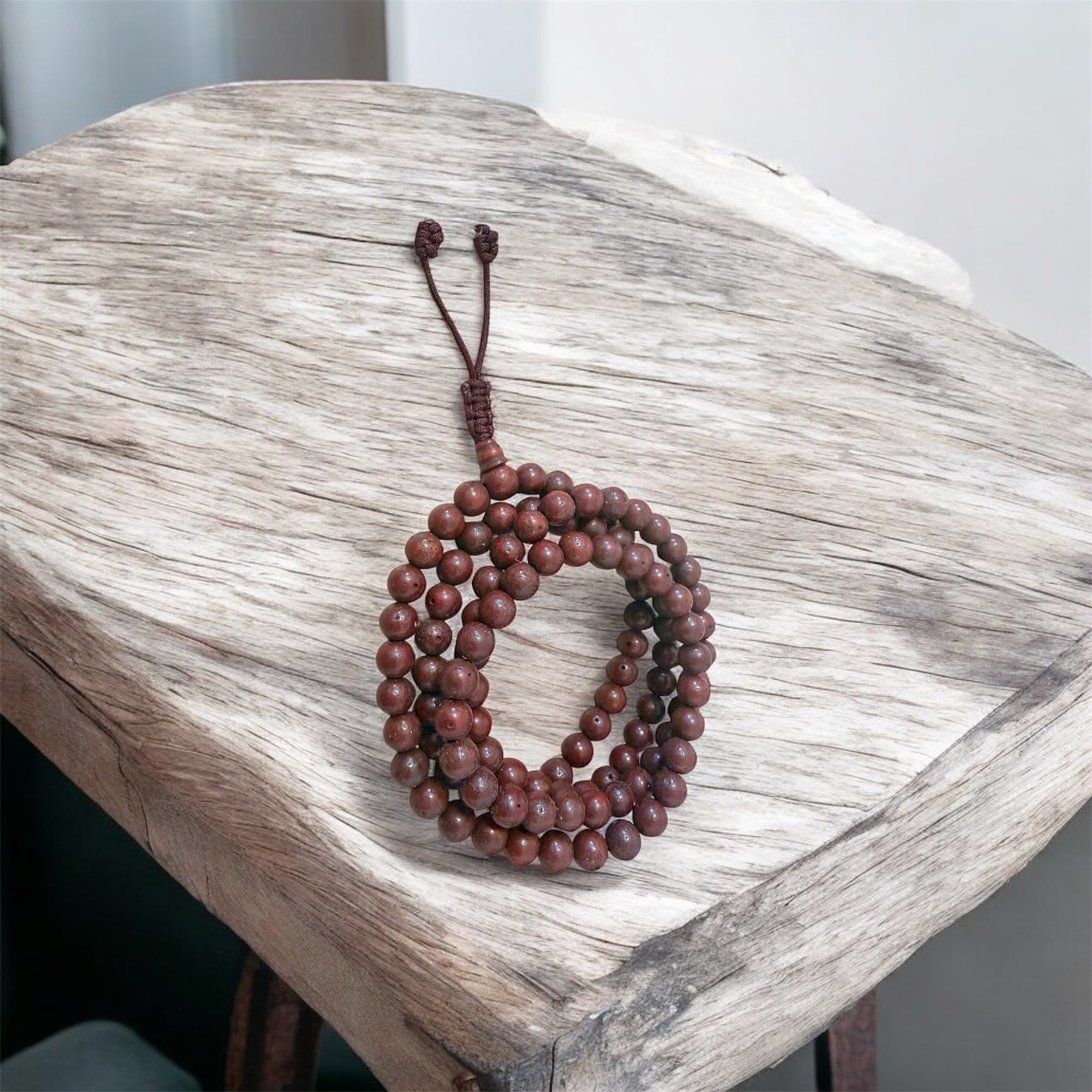 Natural Brown Lotus Seed Beads