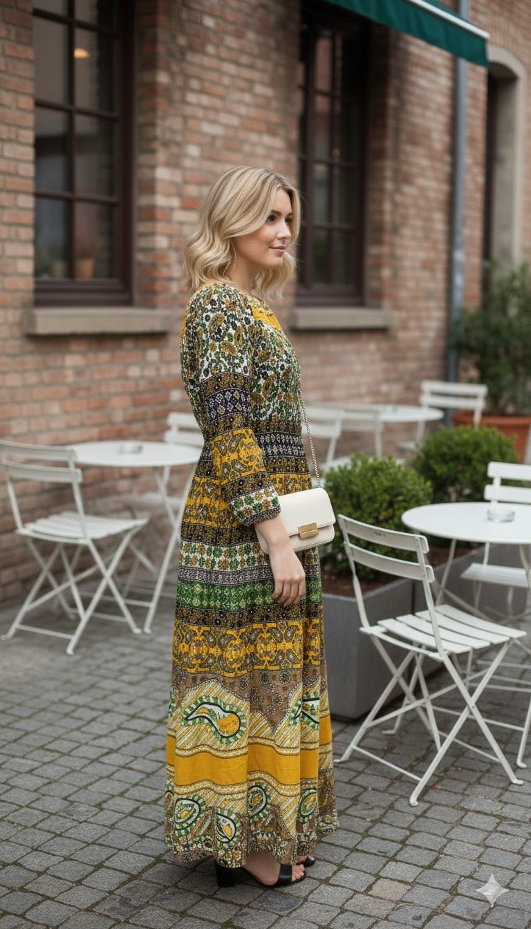 Premium 100% Cotton Material Original Wear Clothing Elegant Summer Dresses for Women