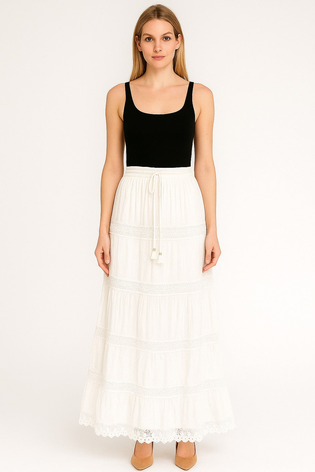 Premium 100% Cotton Material Original Wear Clothing Elegant Summer Dresses for Women