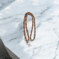 Tibetan Yoga Meditation Sandalwood Bead Inlaid.