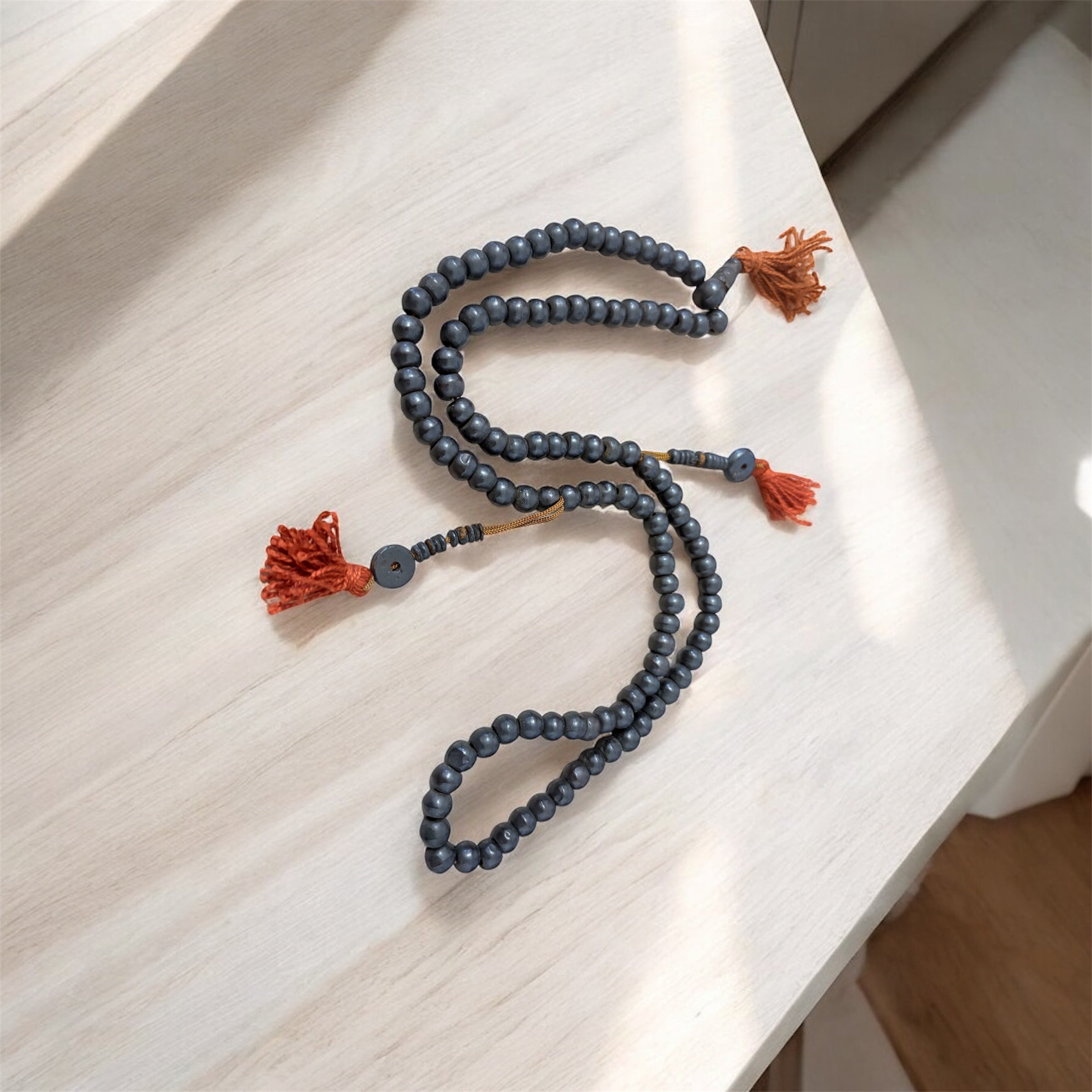 Authentic Tibetan Yak Bone Mala