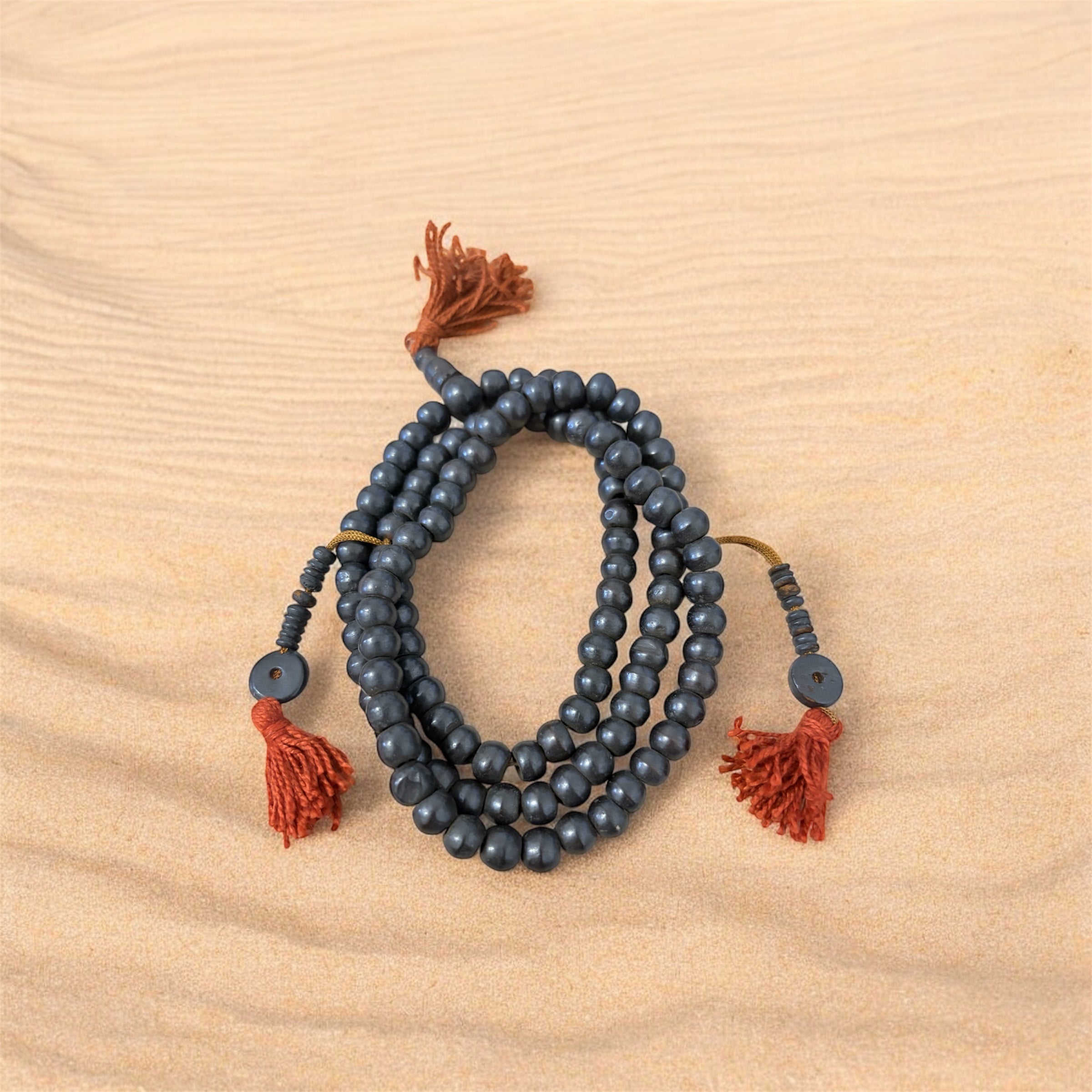 Authentic Tibetan Yak Bone Mala