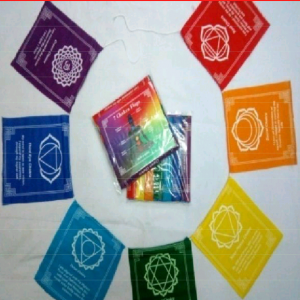 7 Chakra Prayer Flag