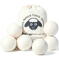 Budieggs Wool Dryer Balls Organic XL 4-Pack, 100% New Zealand Wool Chemical Free Fabric Softener for 1000+ Loads, Bab