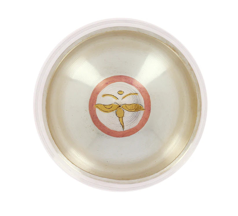 Tibetan Singing bowls with Dragon Carving and Mantra