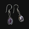 Amethyst Sterling Silver Earring