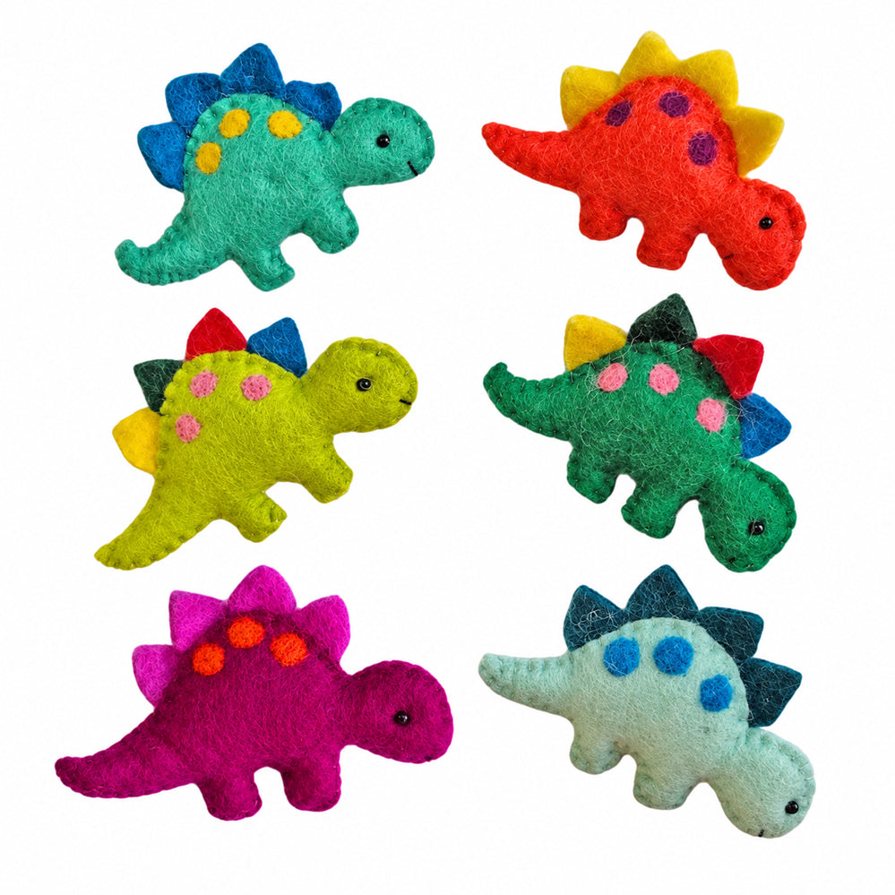 Dinosaur Brooches