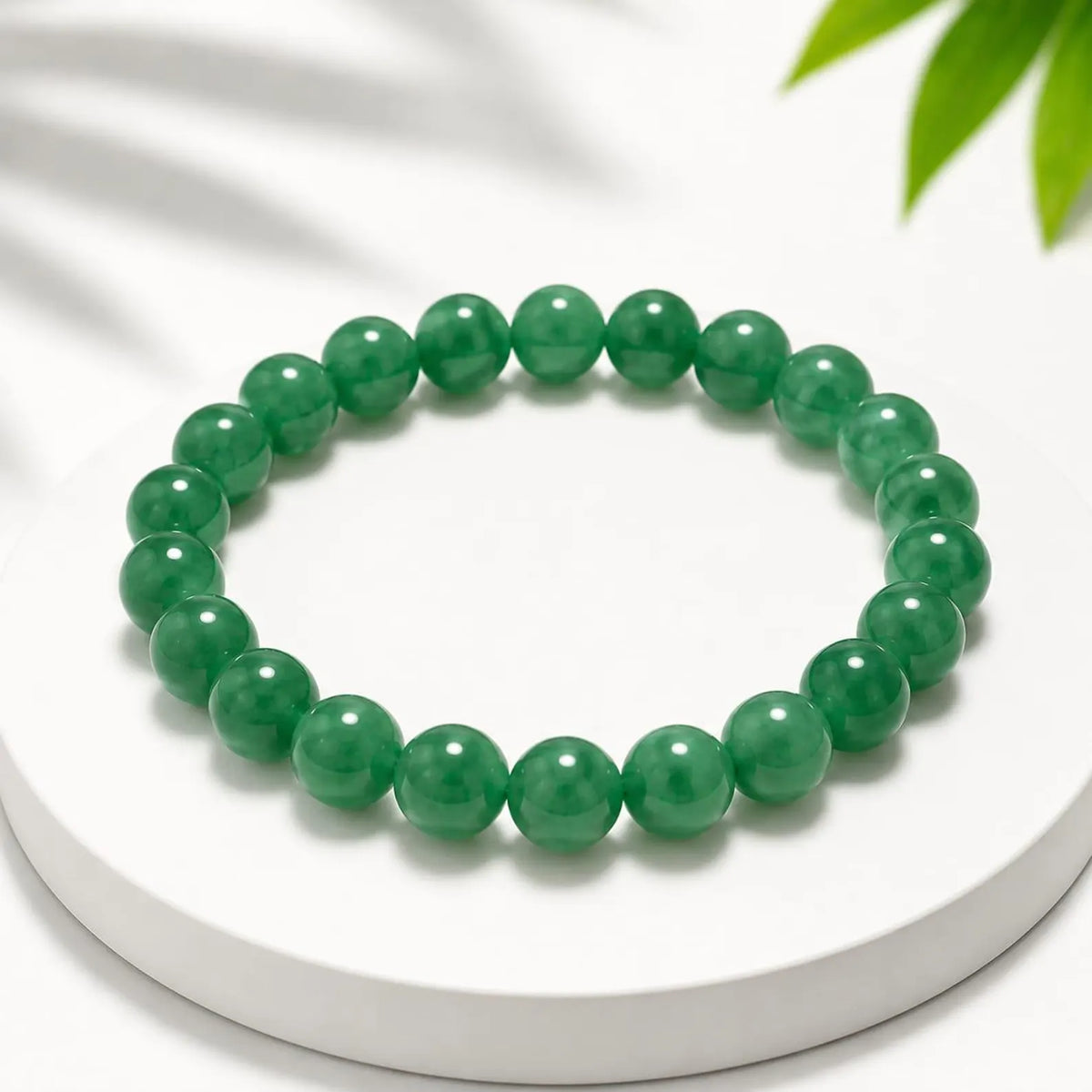 Green Jade Natural Stone Bracelet