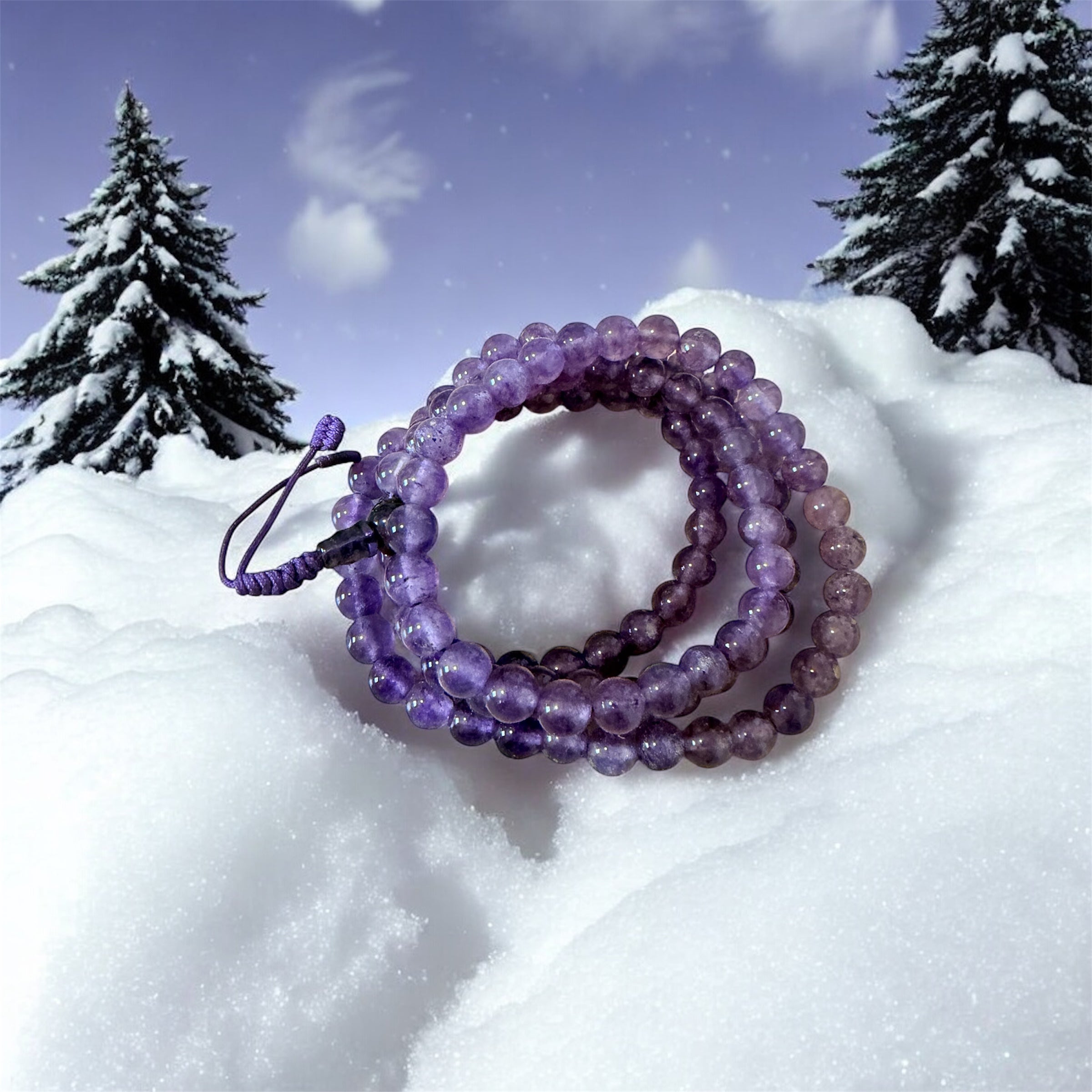 Amethyst Mala