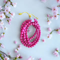 Fuchsia Pink Jade Mala