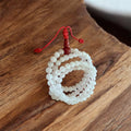 rose quartz 6 mm mala