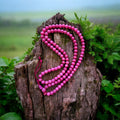 Pink Jade Mala
