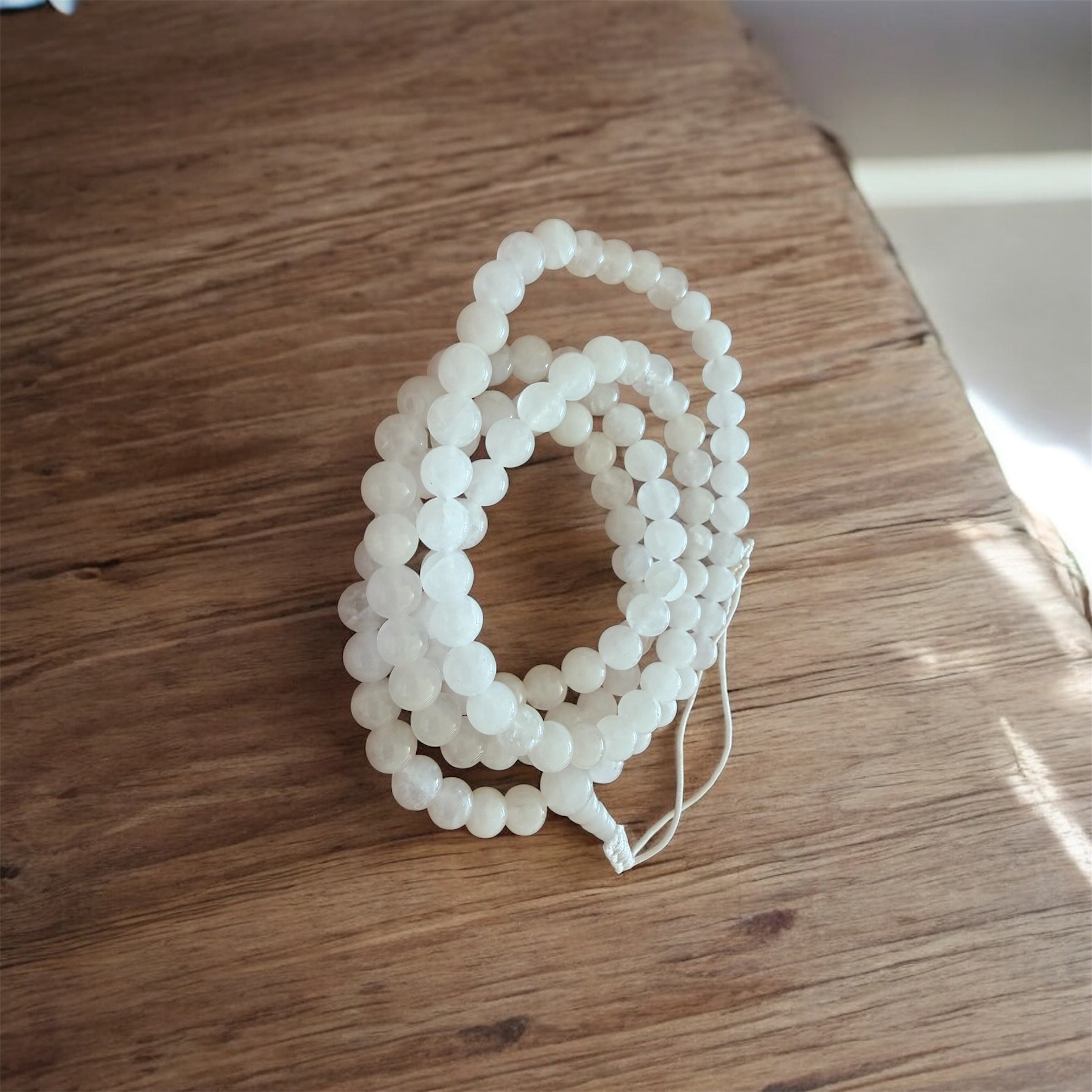 6mm Moonstone Mala