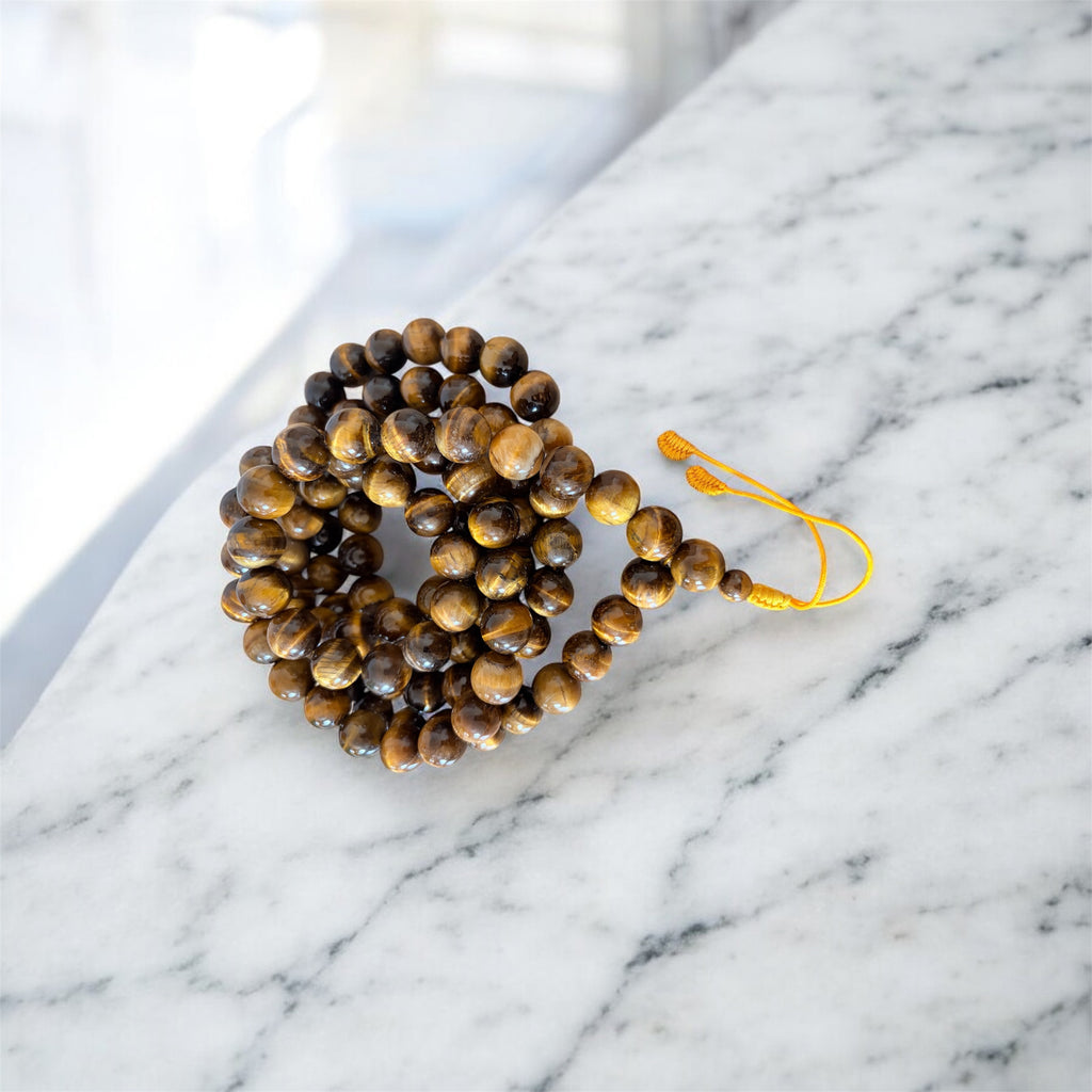 Tiger Eye 108 Mala