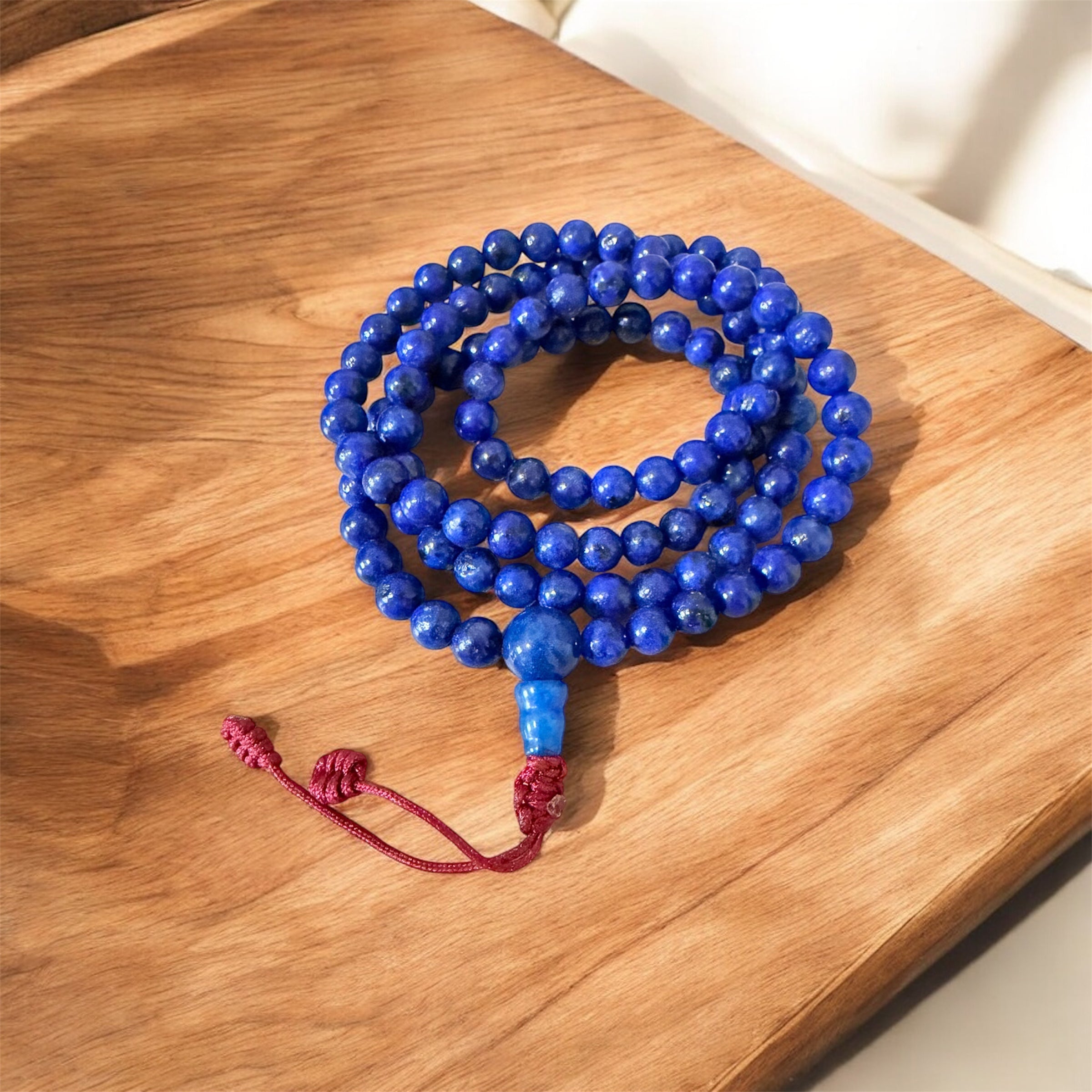 LAPIS MEDITATION MALA