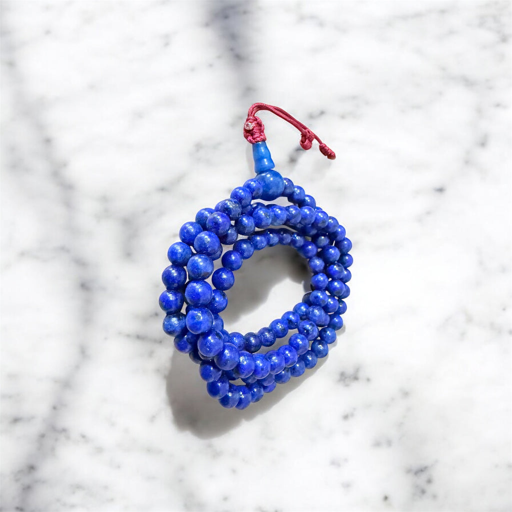 LAPIS MEDITATION MALA