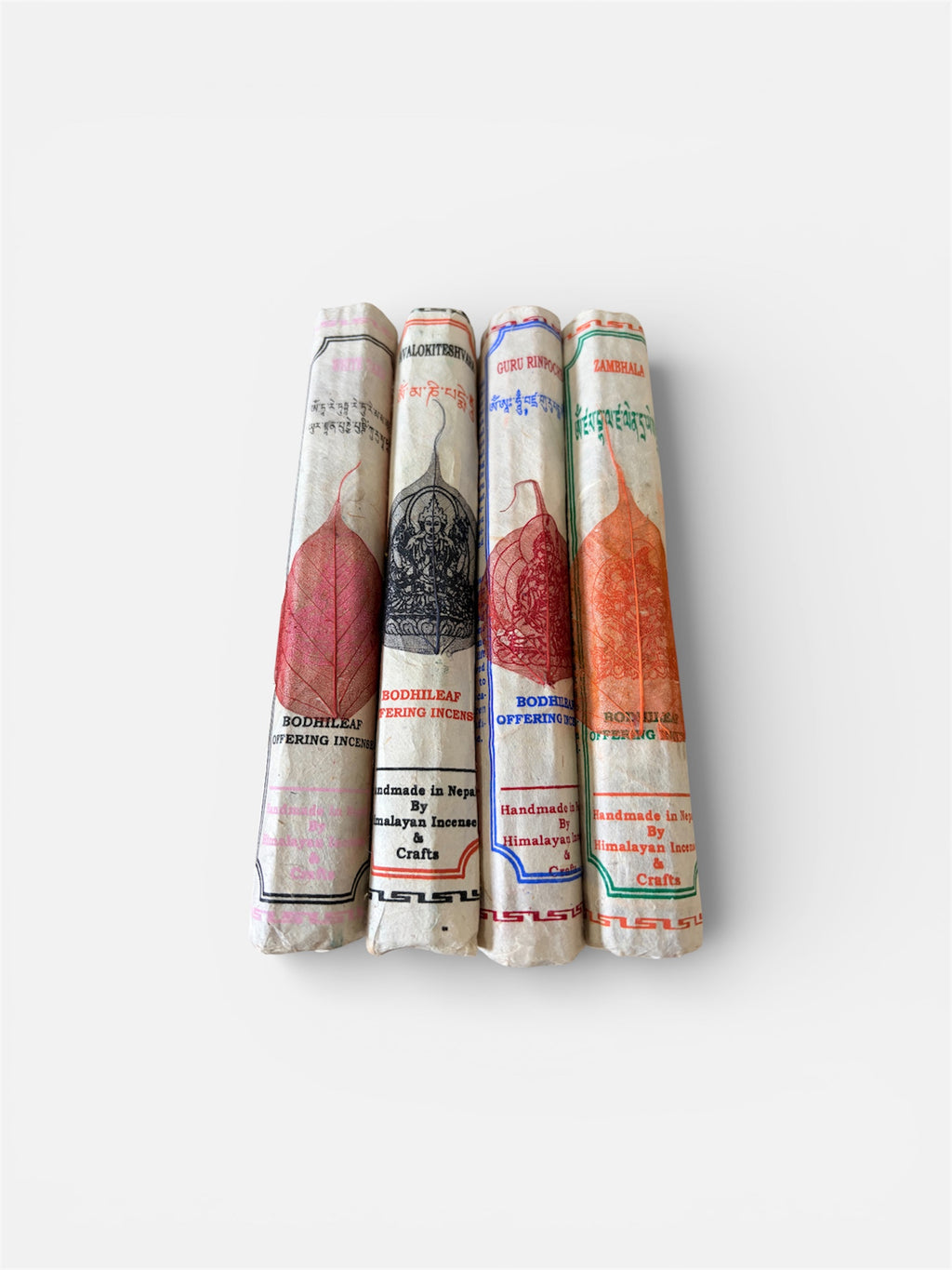 BODHILEAF DECORATED TIBETAN INCENSE ZAMBALA
