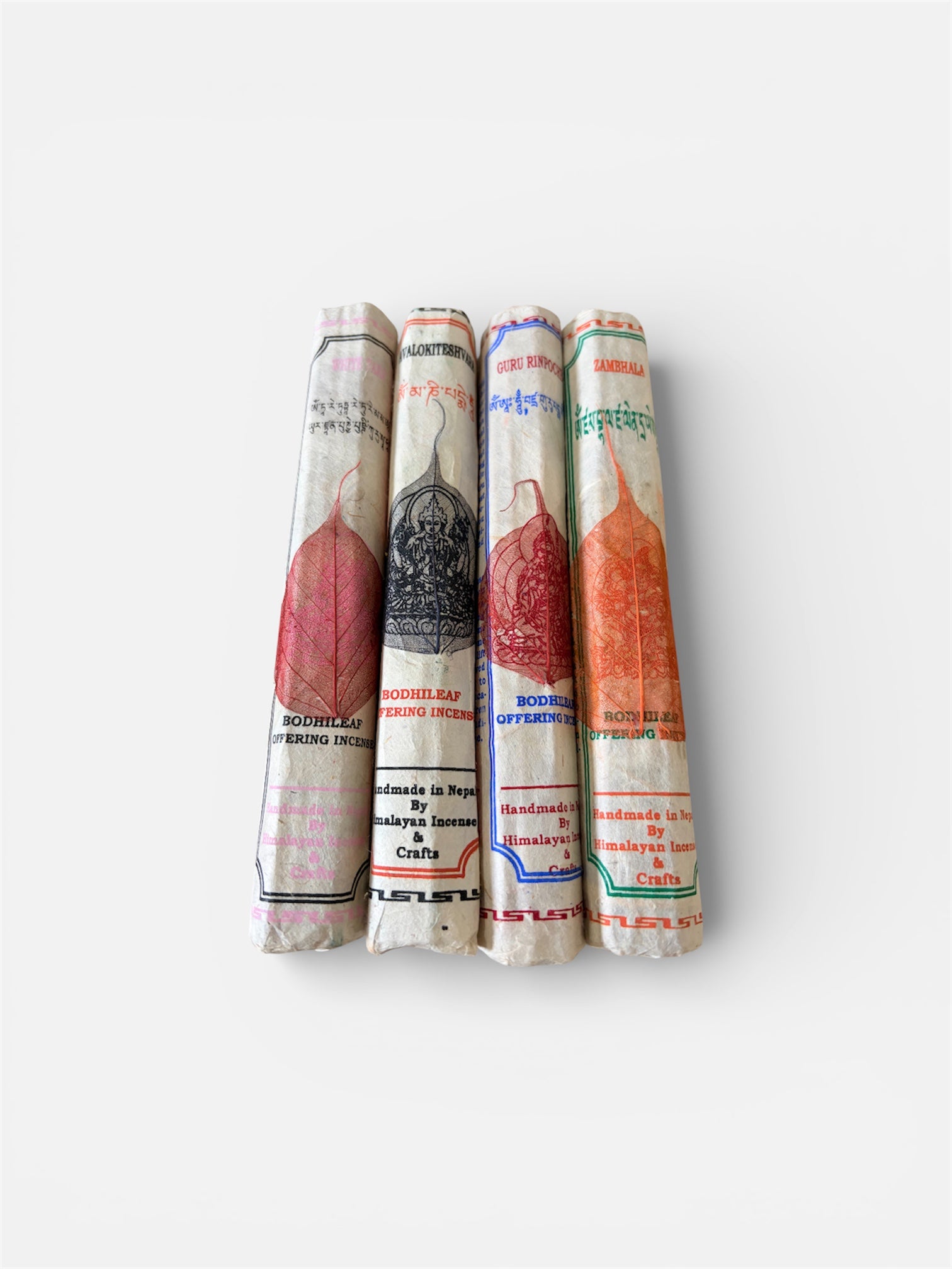 Bodhileaf Decorated Tibetan Incense Avalokeshower