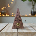 Eiffel Tower Wooden Cone Incense Holder