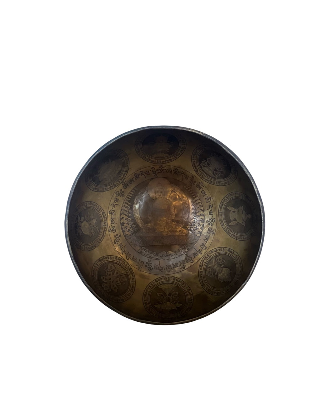 MASTERPIECE TIBETAN 5(PANCHA) BUDDHA HAND-HAMMERED SINGING BOWLS