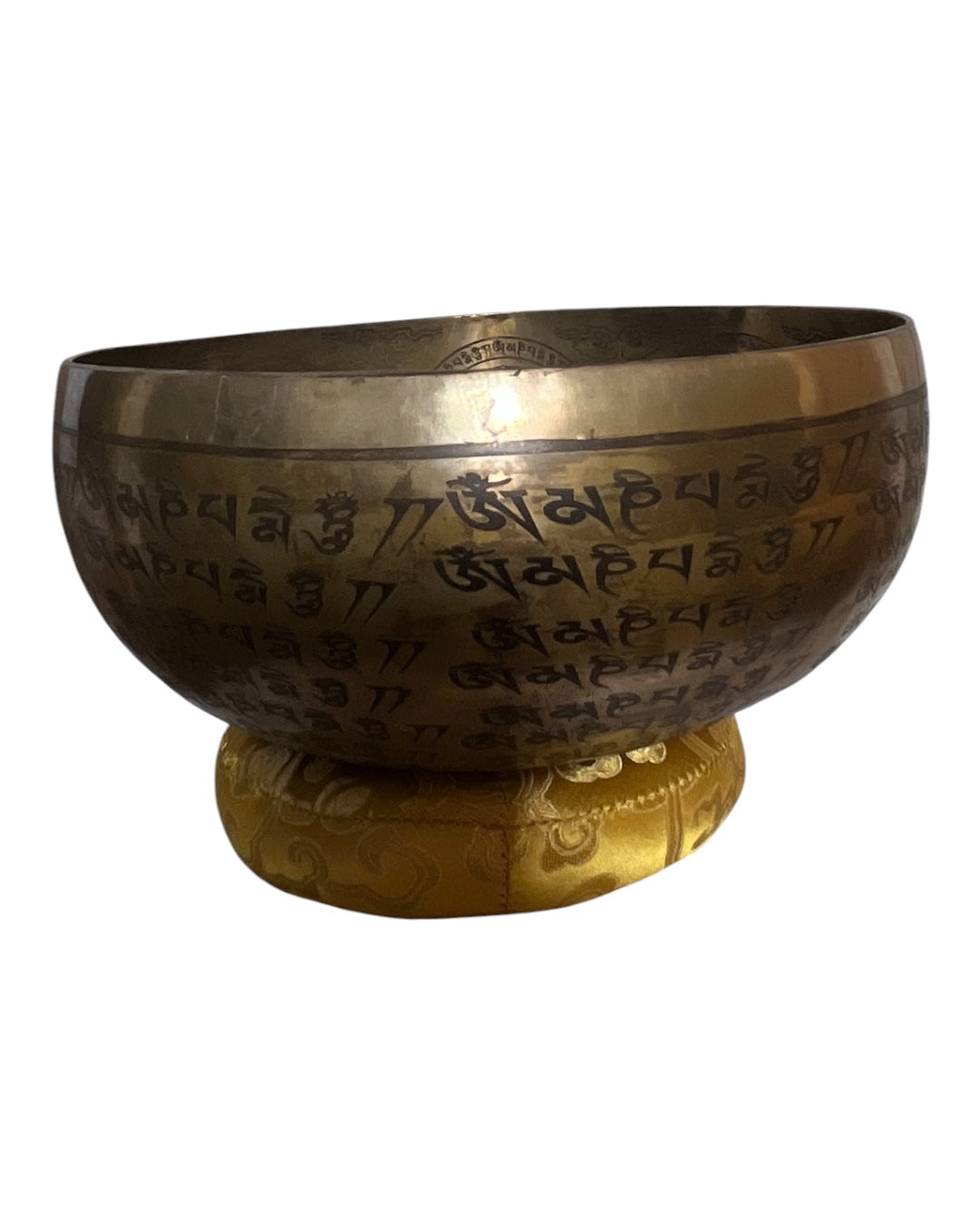 MASTERPIECE AVALOKITESVARA TIBETAN SINGING BOWLS