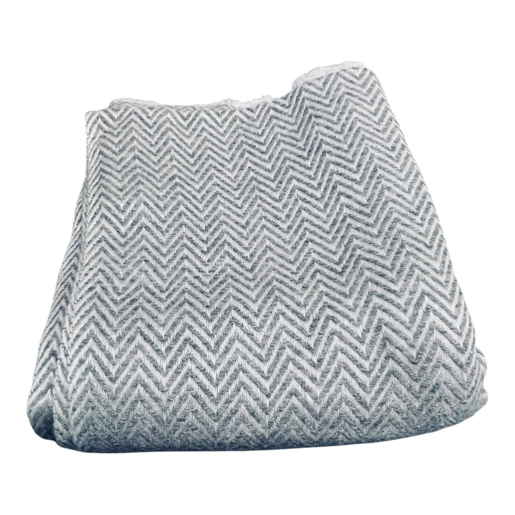 CASHMERE BLAND THROW BLAKET HAND MADE