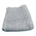 CASHMERE BLAND THROW BLAKET HAND MADE