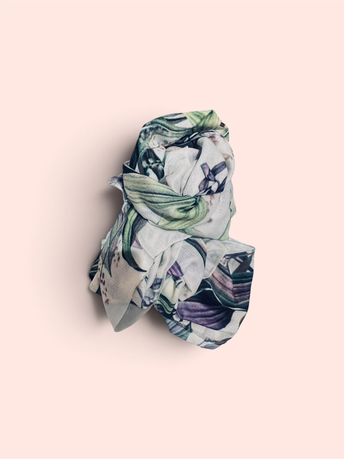 Featherlight Marvel handprint Cashmere Scarf