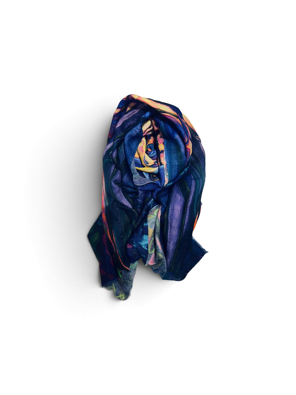 Featherlight hand-selected printed patterns Cashmere Scarf