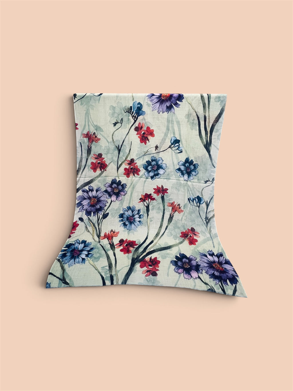 Featherlight Rodhodendon flower Cashmere Scarf