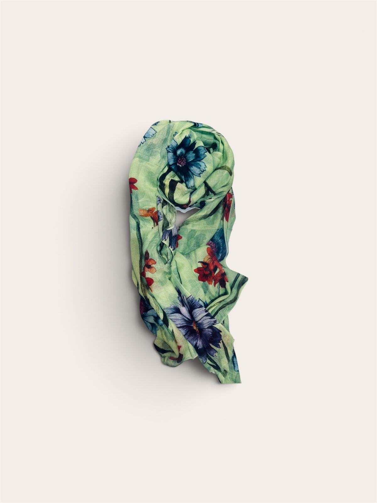 Featherlight Rodhodendon flower Cashmere Scarf