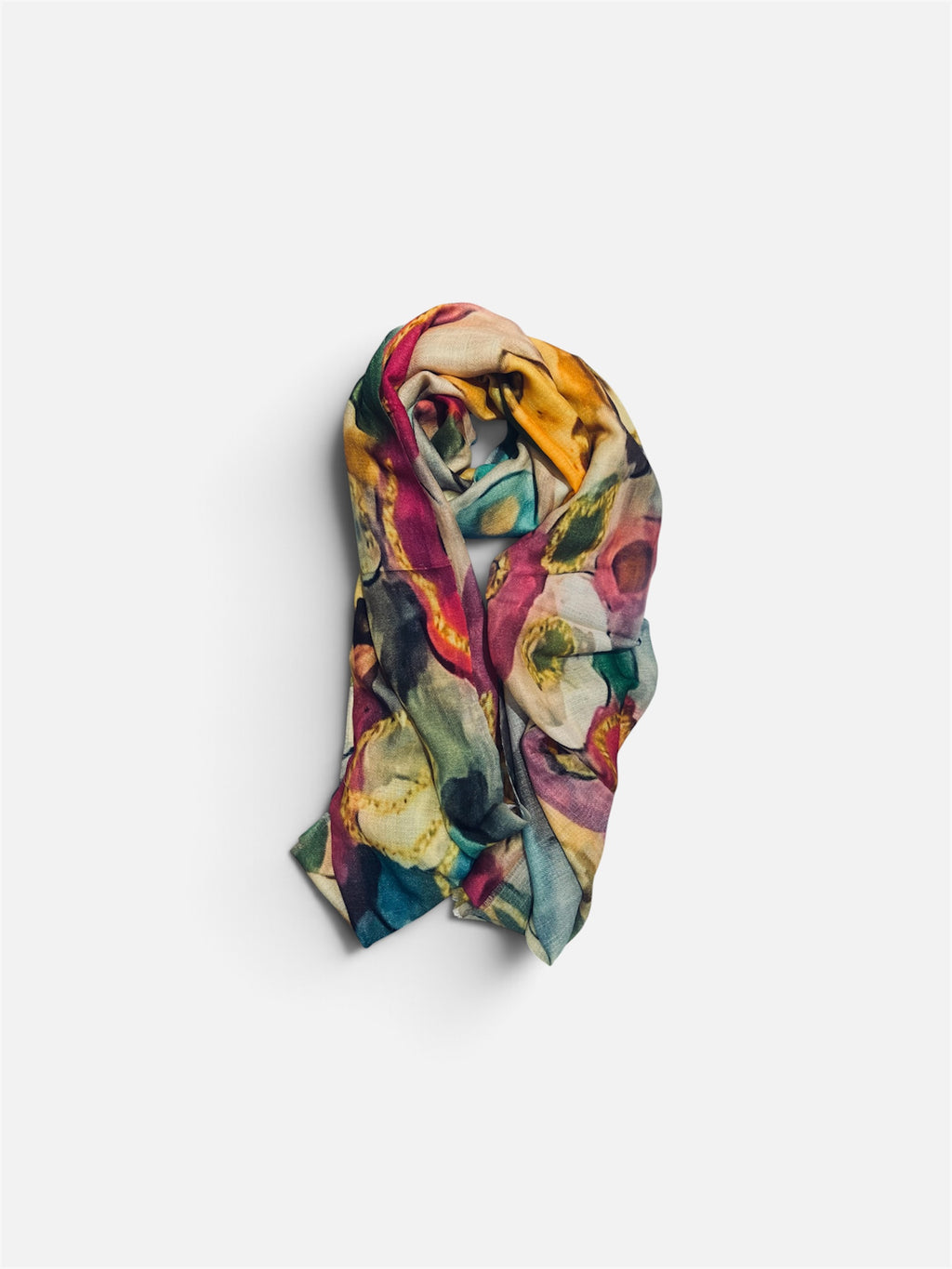 Featherlight Hand select print patron Cashmere Scarf