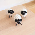 Handcrafted Felt White Sheep