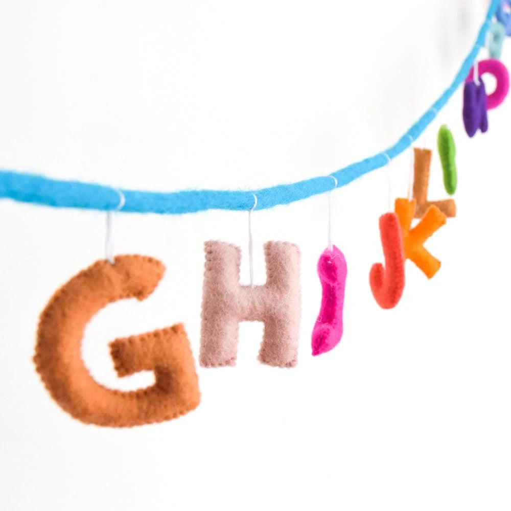 Handcrafted Felt alphabet