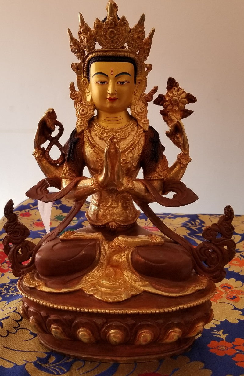 Avalokiteshvara (Chenrezik) Statue