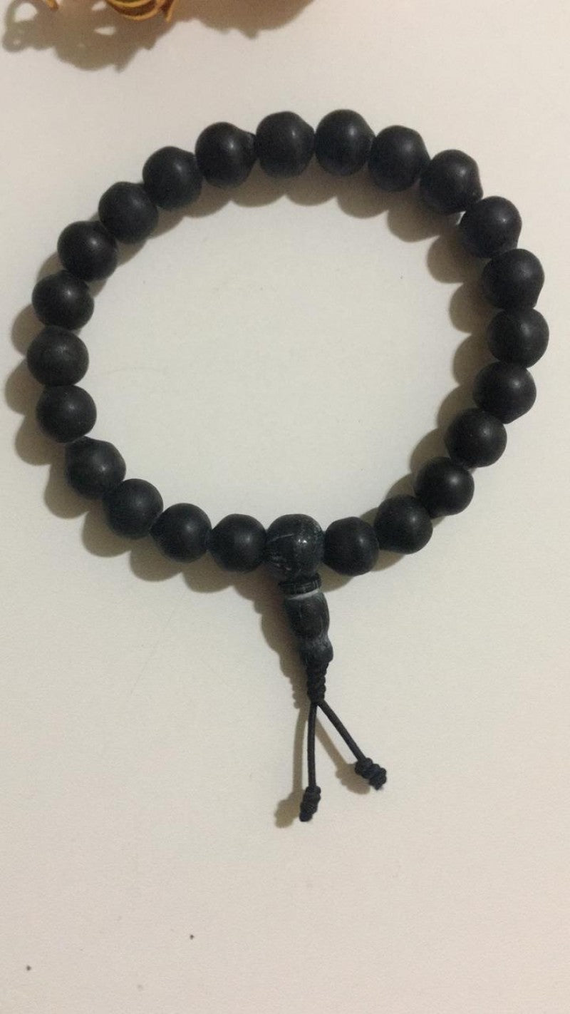 BLACK WOODEN BRACELET