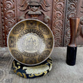 MASTERPIECE AVALOKITESVARA TIBETAN SINGING BOWLS