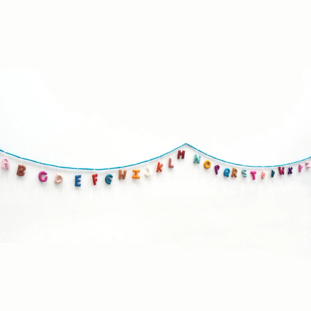 Handcrafted Felt alphabet