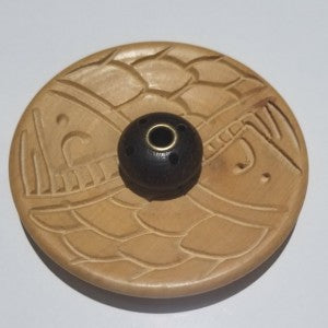 FISH DESIGN WOODEN INCENSE BURNER