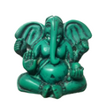 GANAPATI RESIN STATUE (GREEN)