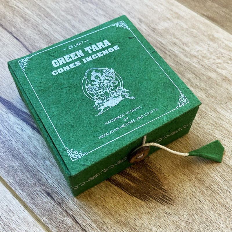 GREEN TARA CONES INCENSE: