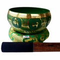 Tibetan Singing Bowls with OM MANI SYMBOLS