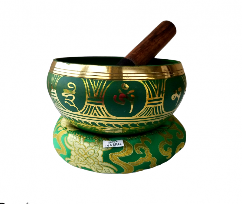 Tibetan Singing Bowls with OM MANI SYMBOLS