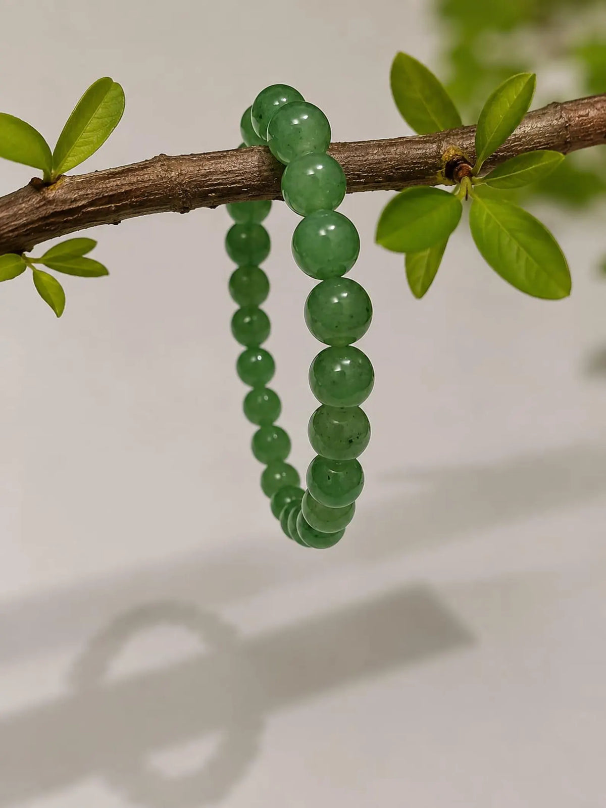 Green Jade Natural Stone Bracelet