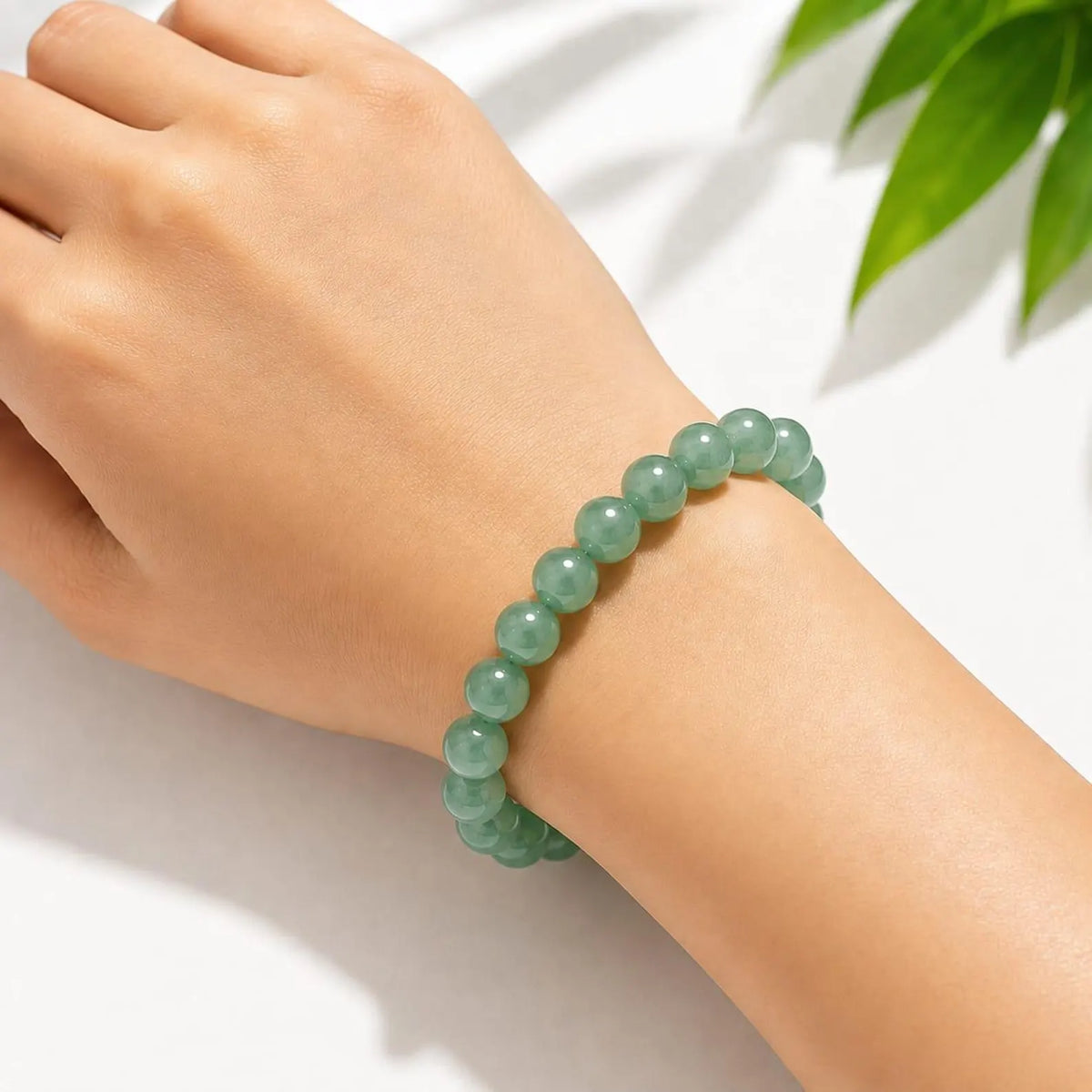 Green Jade Natural Stone Bracelet