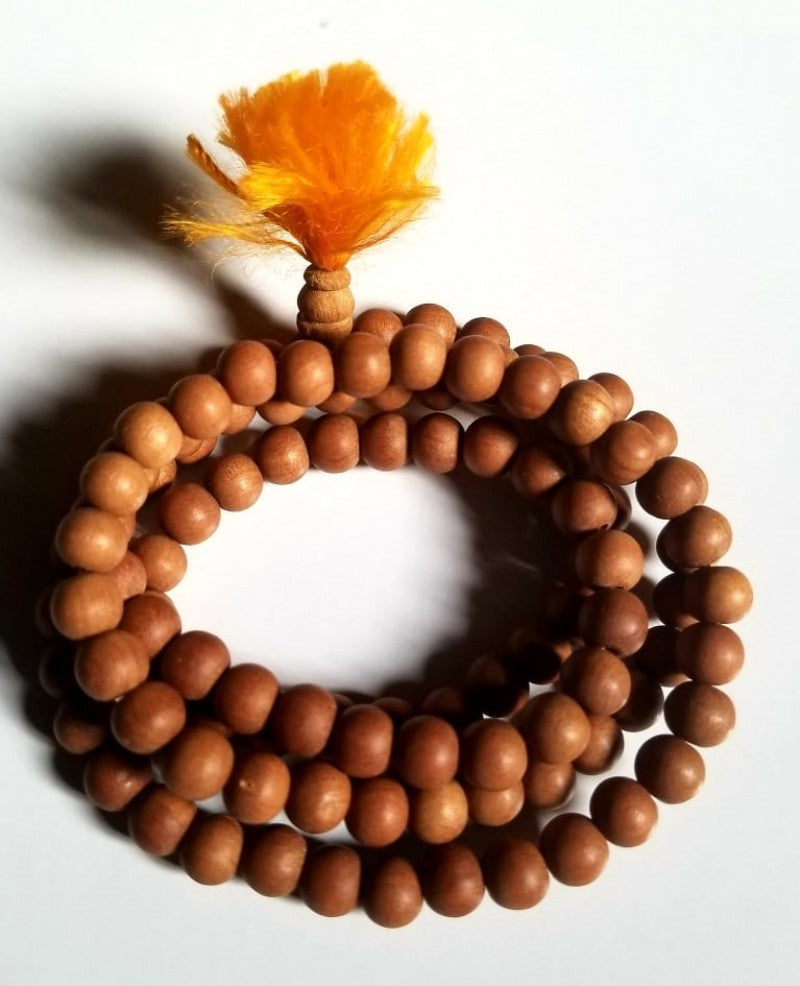 TIBETAN SANDALWOOD MEDITATION MALA
