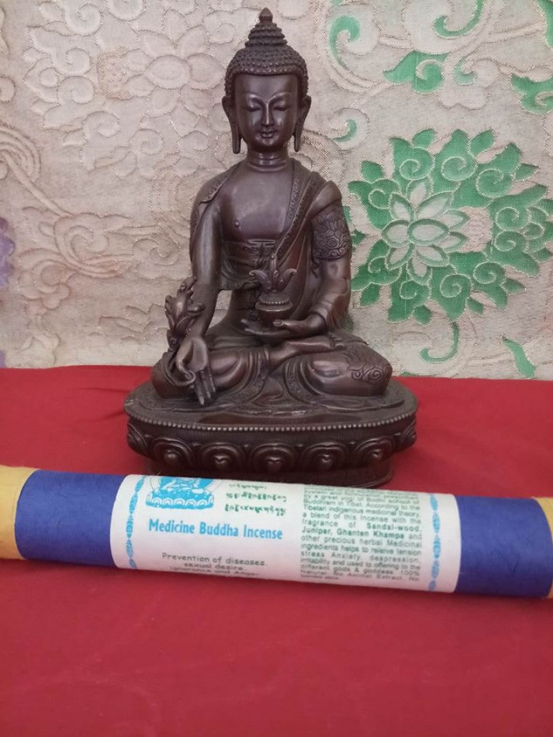 MASTERPIECE HEALING MEDICINE BUDDHA STATUE:
