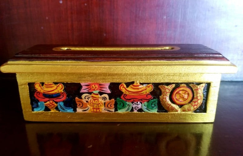 MINI TIBETAN WOOD INCENSE BURNER